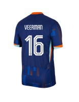 Nederland Joey Veerman #16 Bortedrakt EM 2024 Korte ermer